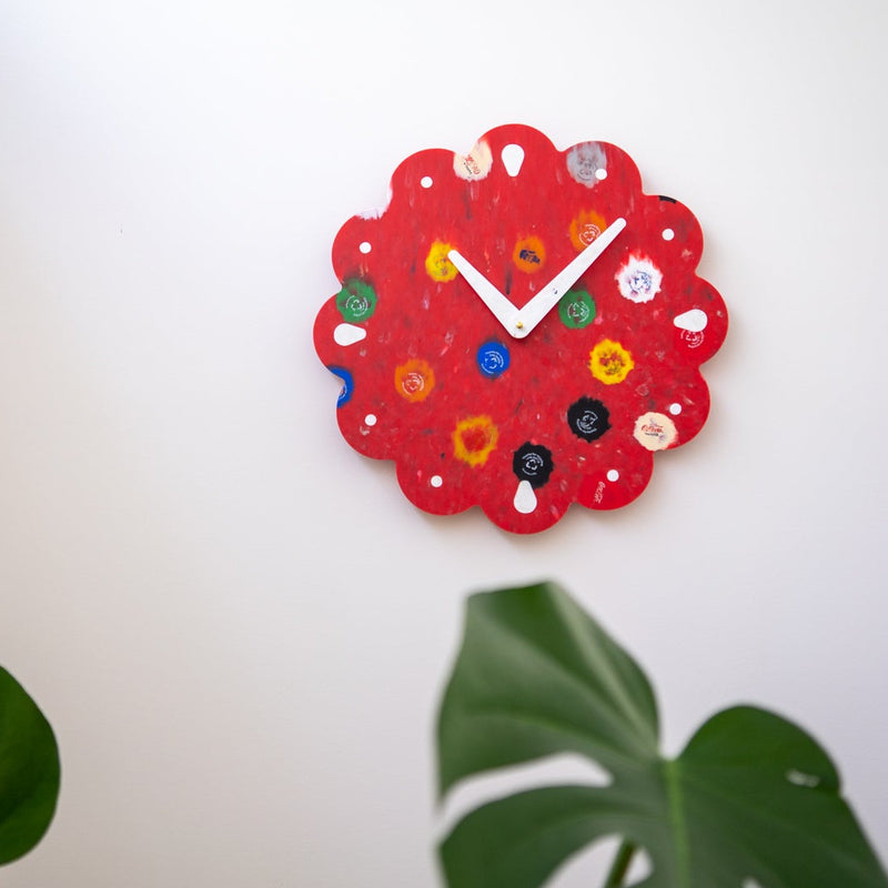 Limited Edition Recycled Plastic Wall Clock