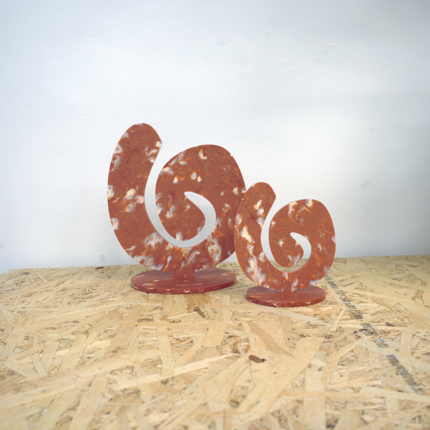 Recycled Plastic Swirl Trophy
