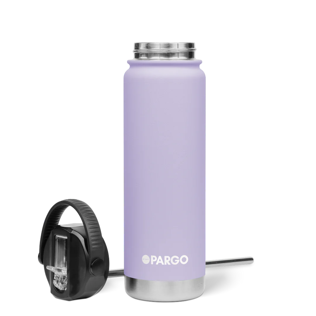 750ml Insulated Sports Bottle w/ Straw Lid