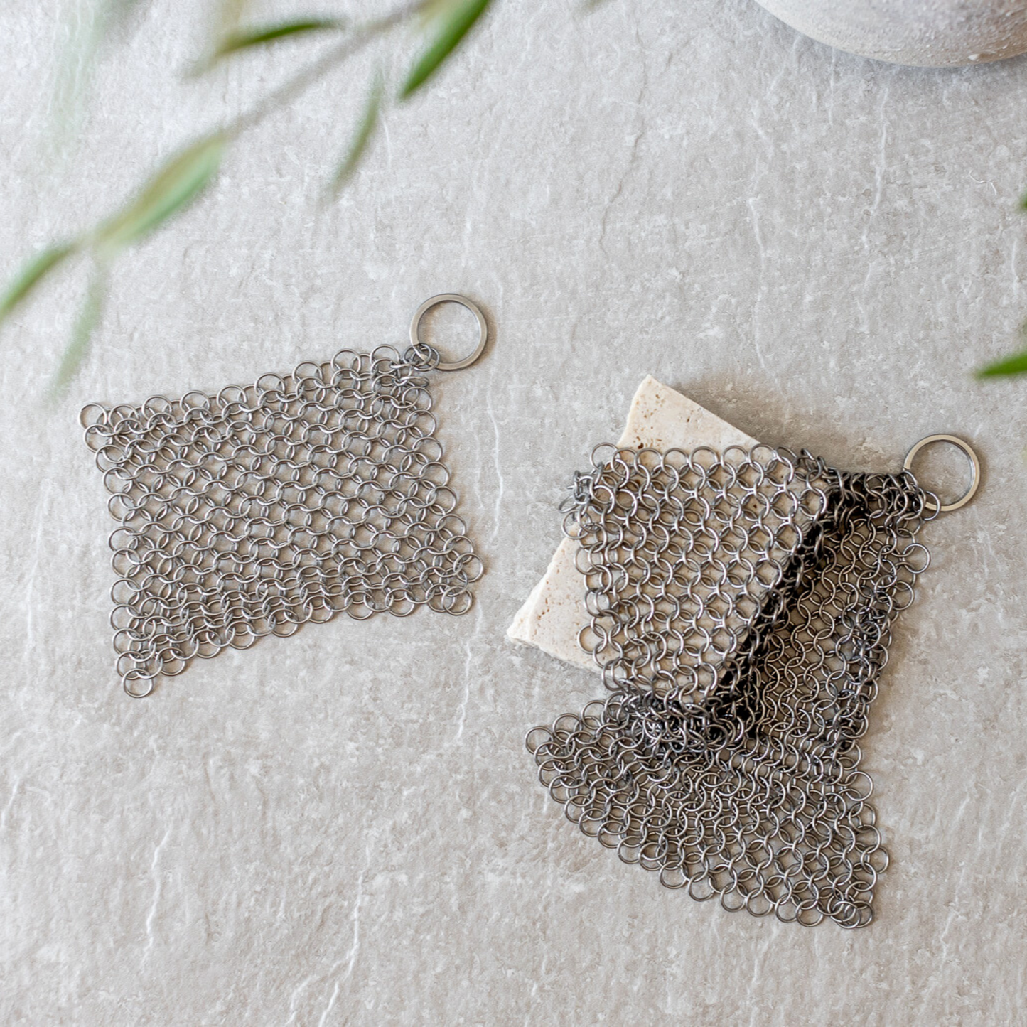 Stainless Steel Cleaning Mesh Scrubber