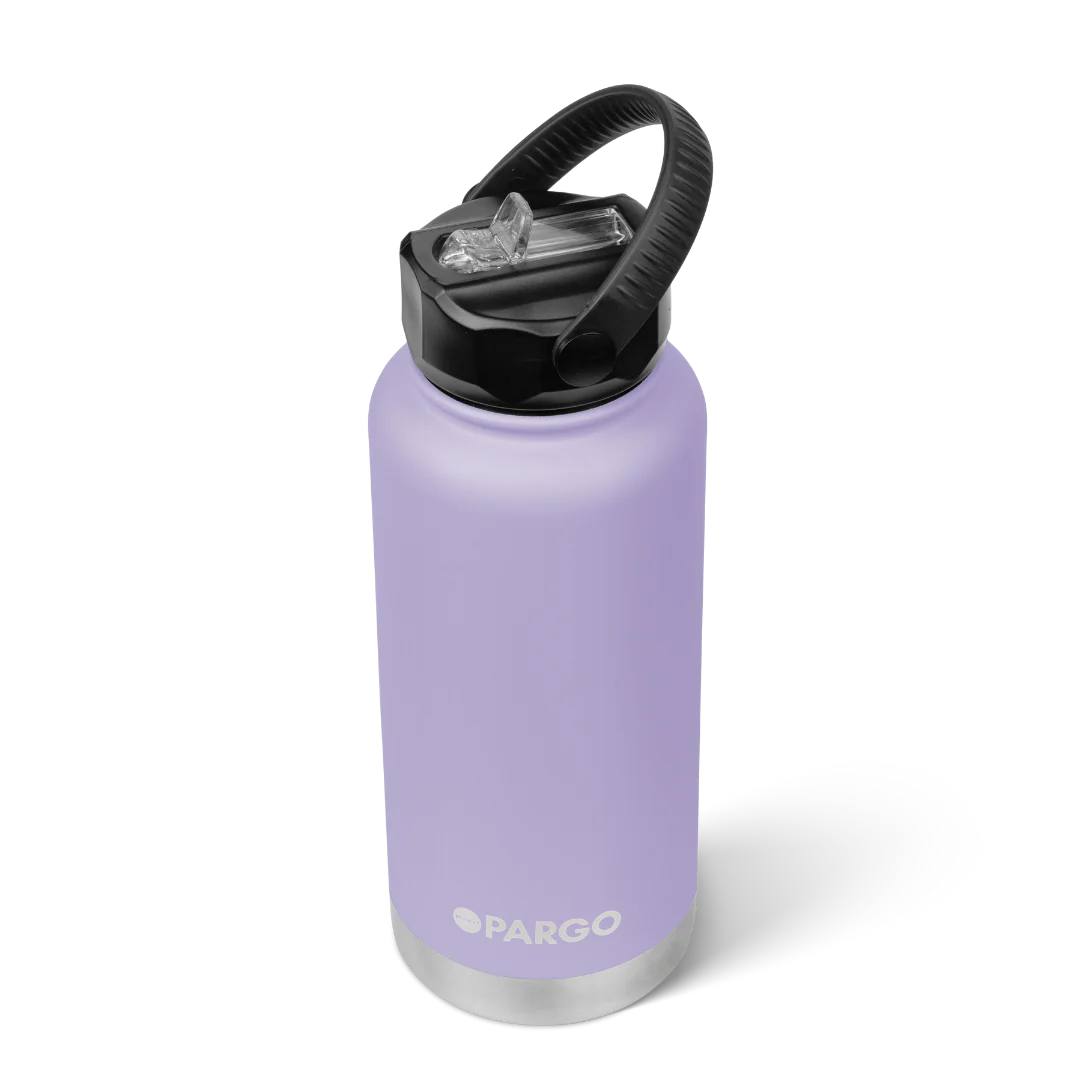 950ml Insulated Sports Bottle w/ Straw Lid