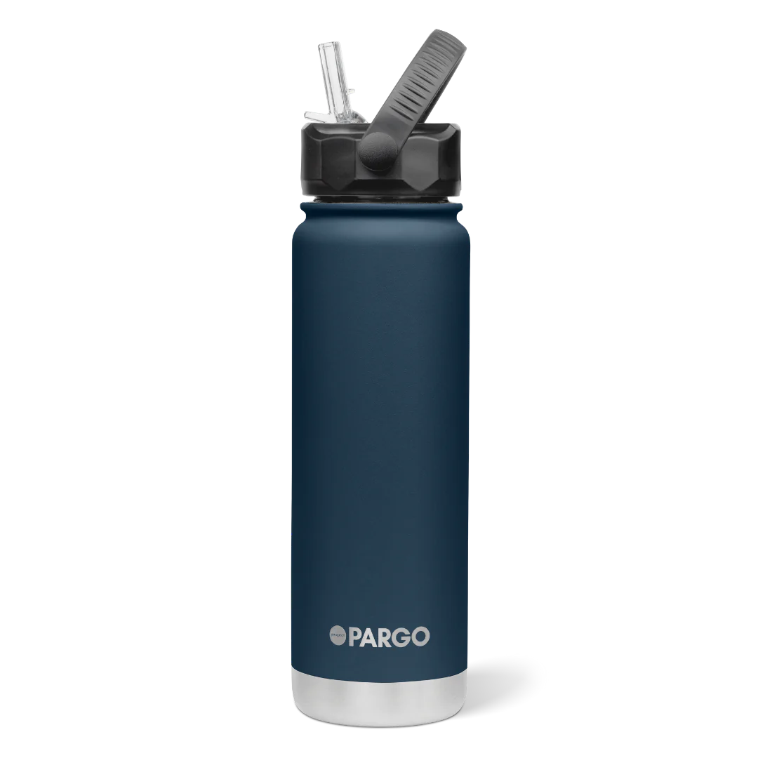 750ml Insulated Sports Bottle w/ Straw Lid