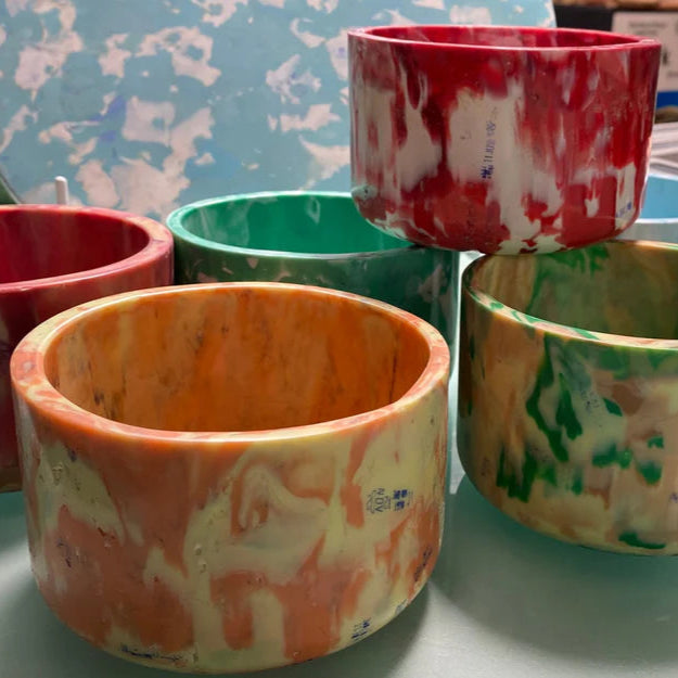 Recycled Breadtag Bowl Small Round