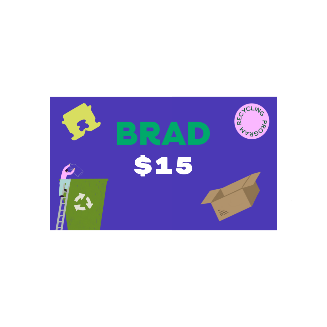 BRAD Recycling Gift Card