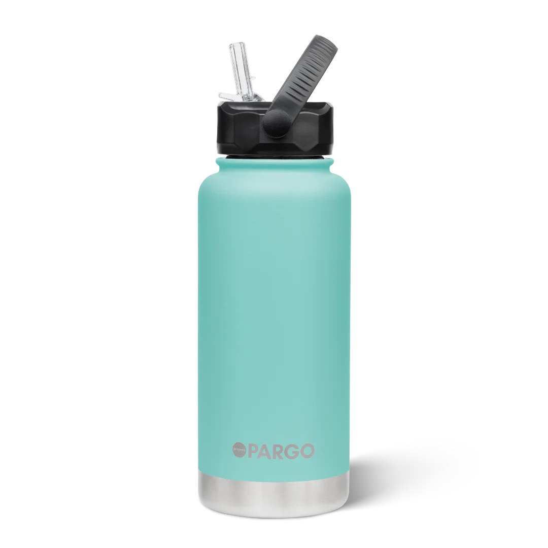 950ml Insulated Sports Bottle w/ Straw Lid
