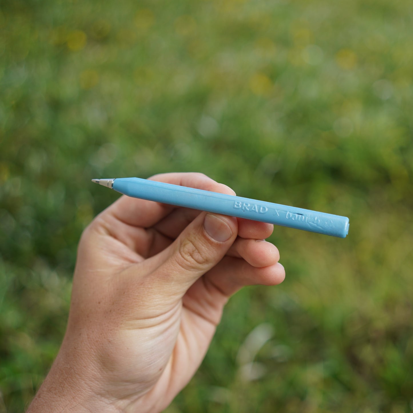 IMPERFECT Recycled BRAD Plastic Pen - 5 pack