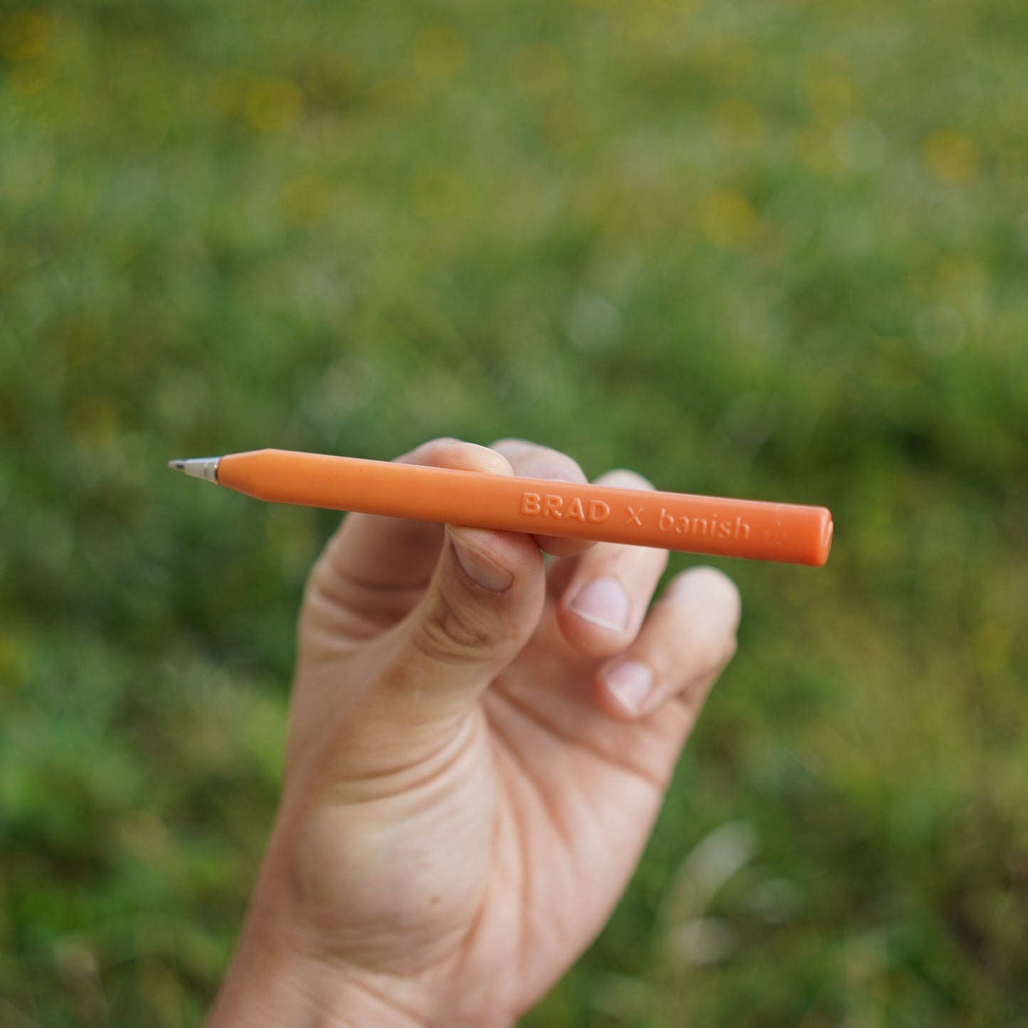 IMPERFECT Recycled BRAD Plastic Pen - 5 pack