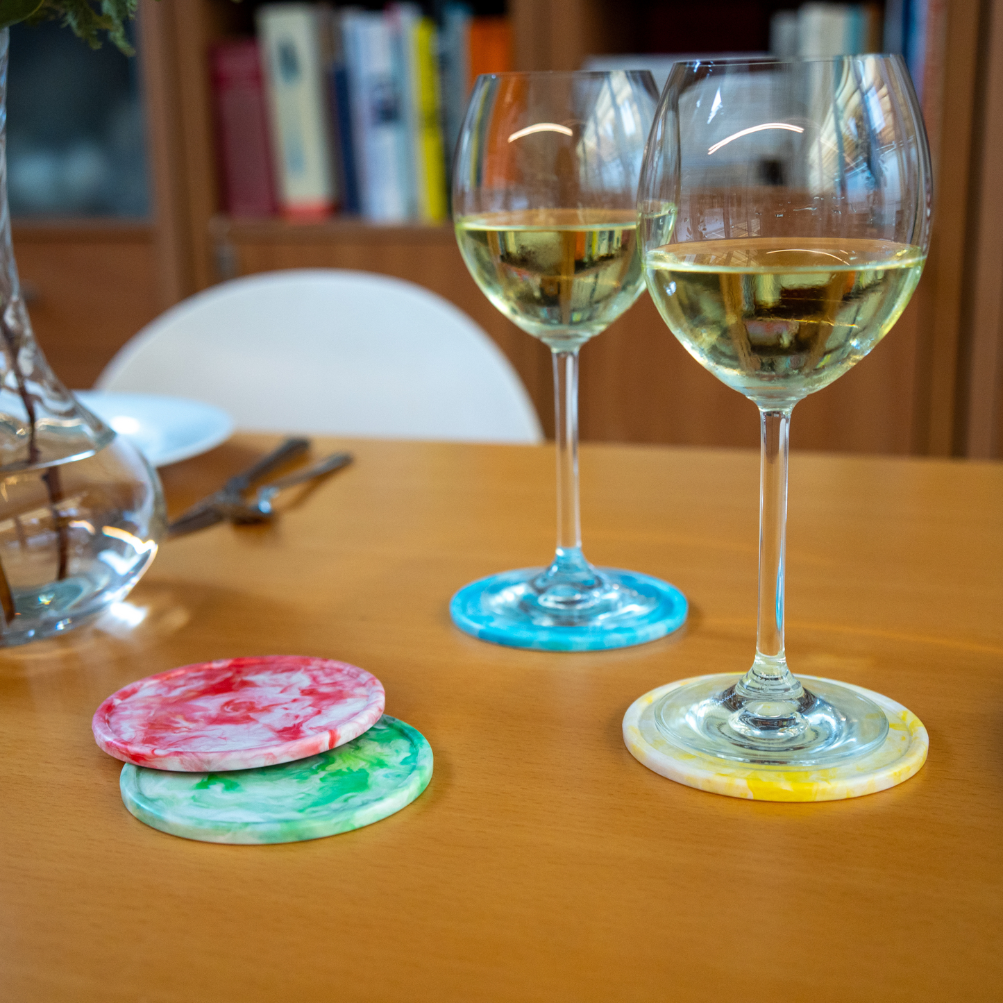 Recycled Plastic Coasters Pack