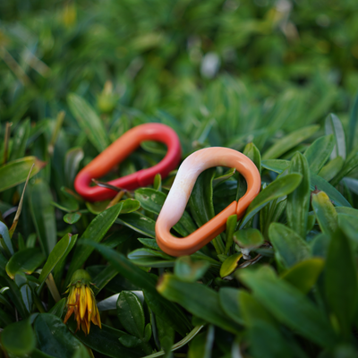 Sunrise recycled plastic carabiner