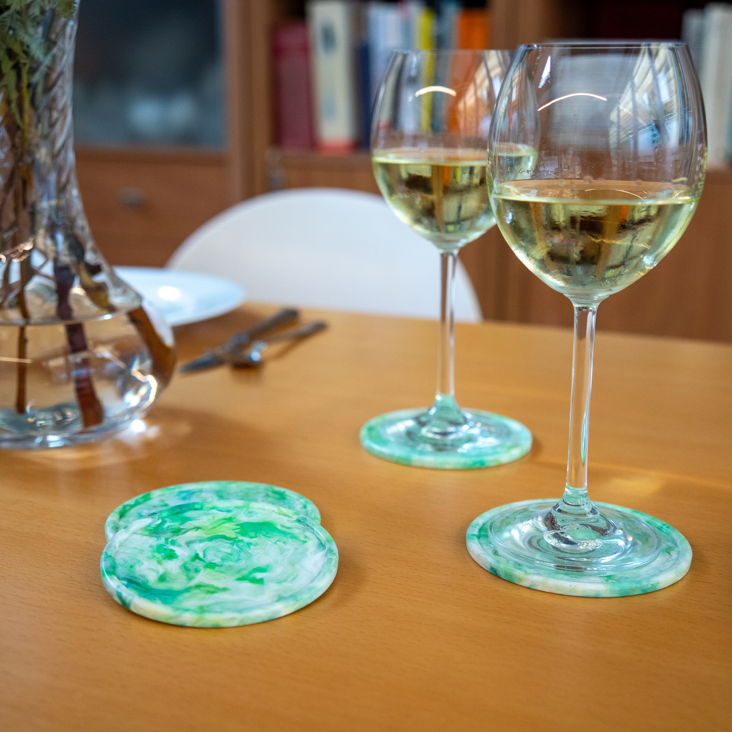 Recycled Plastic Coasters Pack