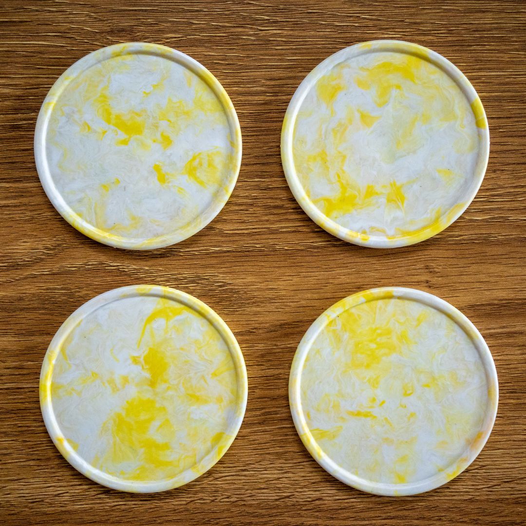 Recycled Plastic Coasters Pack