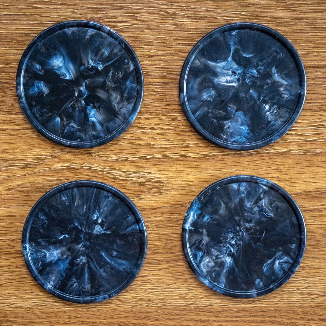Recycled Plastic Coasters Pack