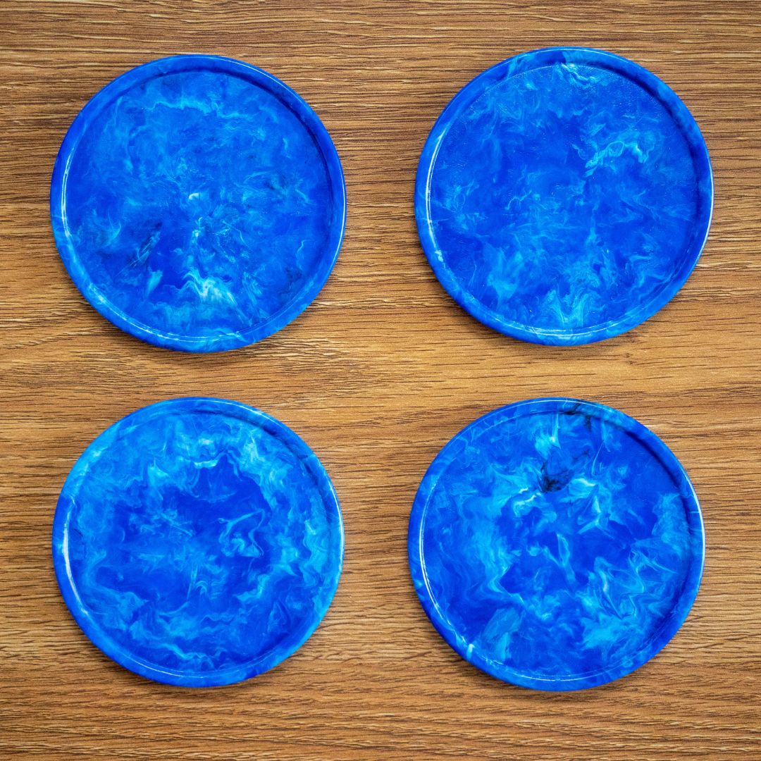 Recycled Plastic Coasters Pack
