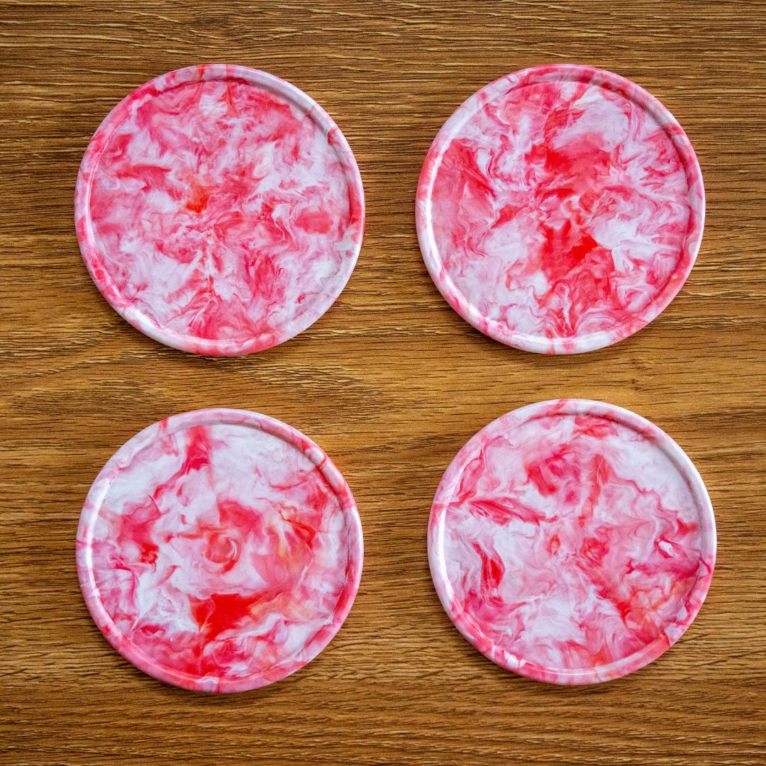 Recycled Plastic Coasters Pack