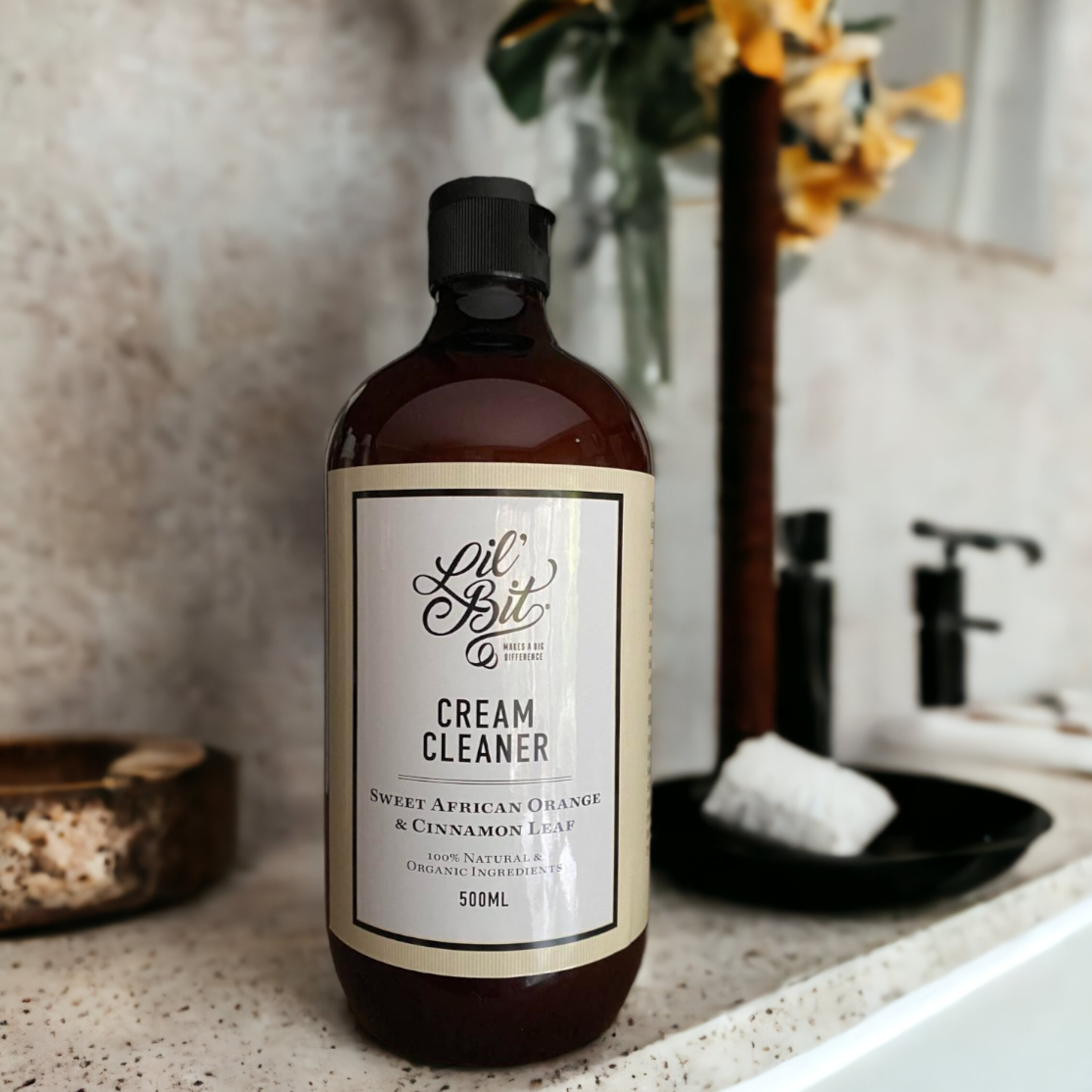 Sweet African Orange & Cinnamon Leaf Cream Cleaner 500ml - Banish