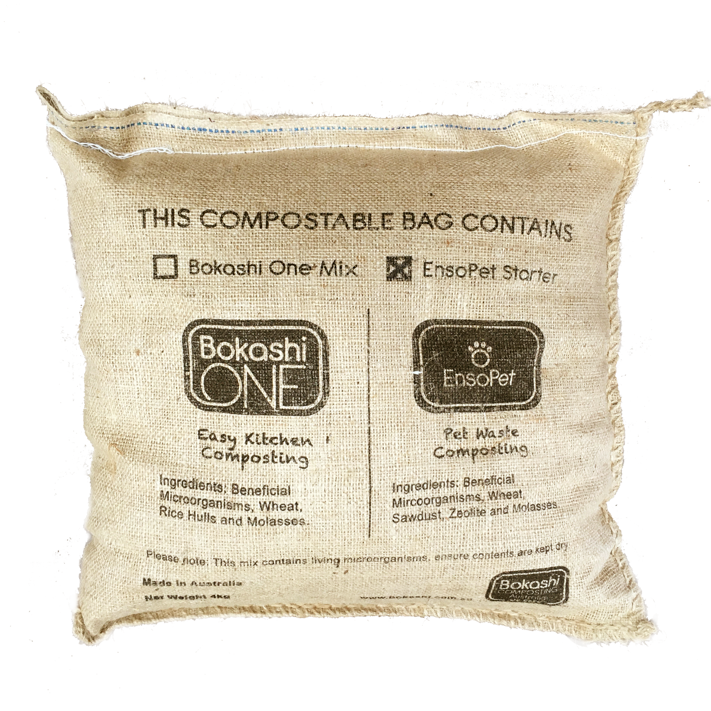 EnsoPet Starter 4Kg in Hessian Bag
