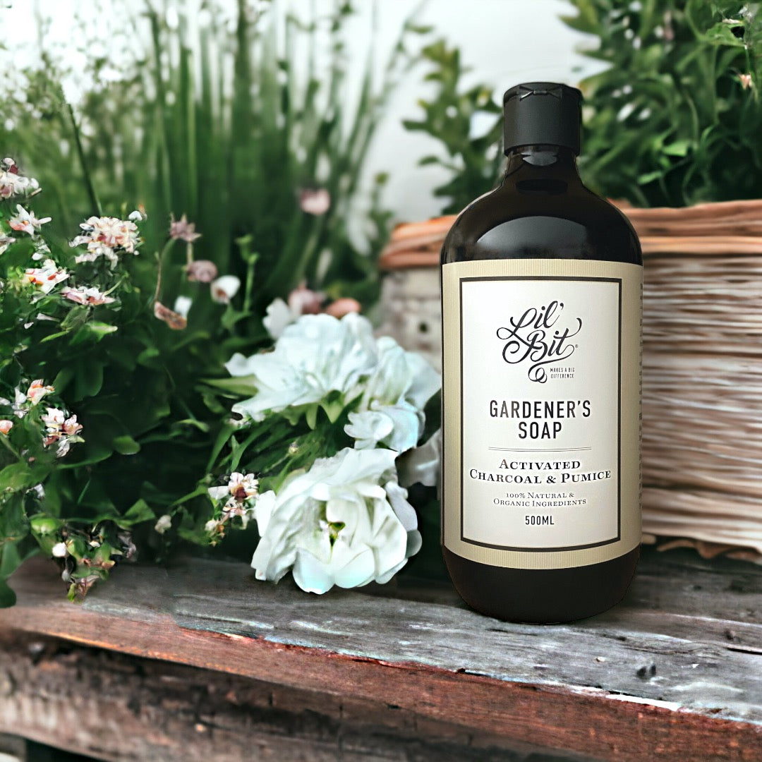 Activated Charcoal & Pumice Gardener's Soap 500ml - Banish