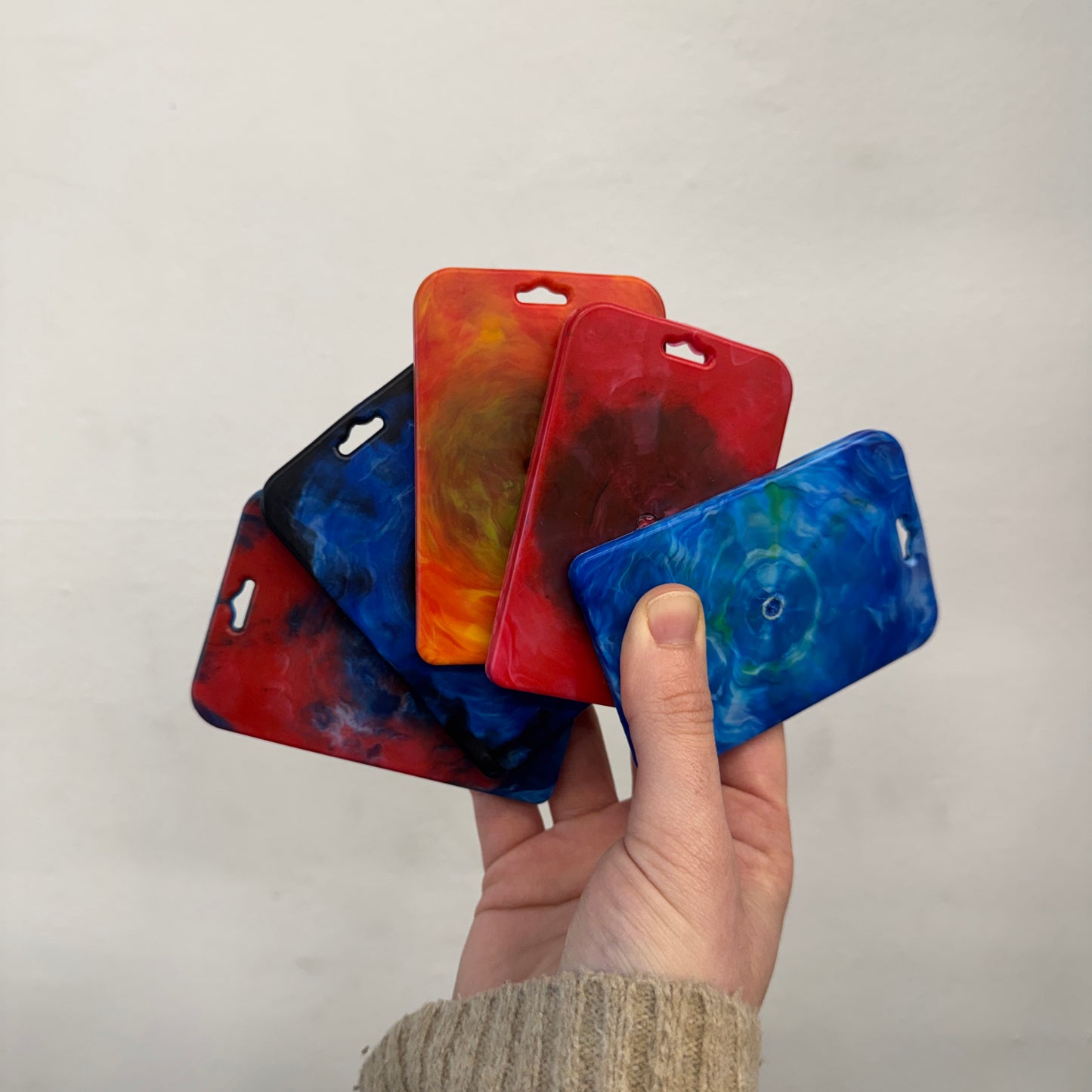 IMPERFECT Recycled Plastic Lanyard Card Holder