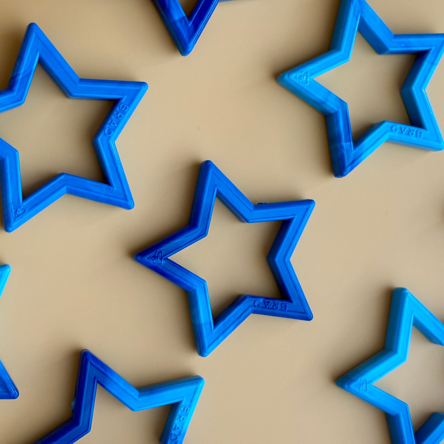 Recycled Plastic Star Garland