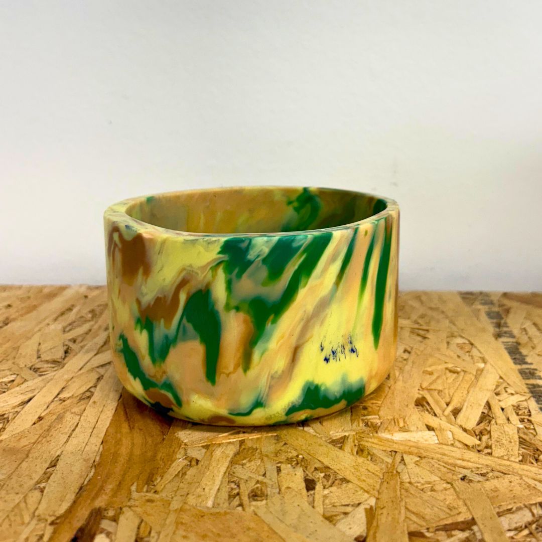 Recycled Breadtag Bowl Small Round