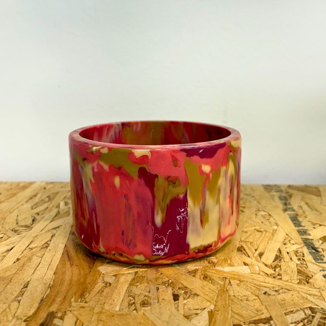 Recycled Breadtag Bowl Small Round