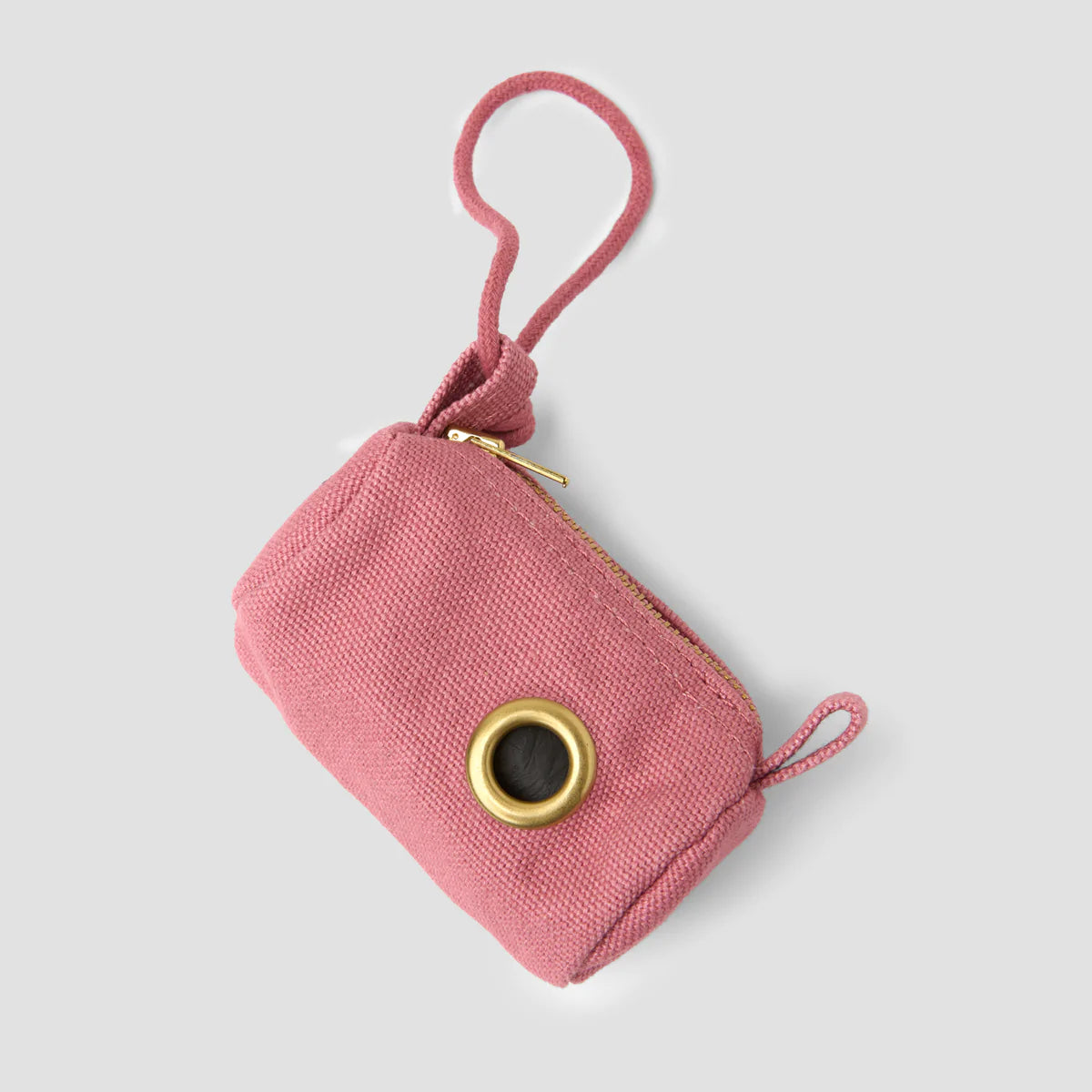 Organic Canvas Poo Bag Holder + Dog Poo Bags