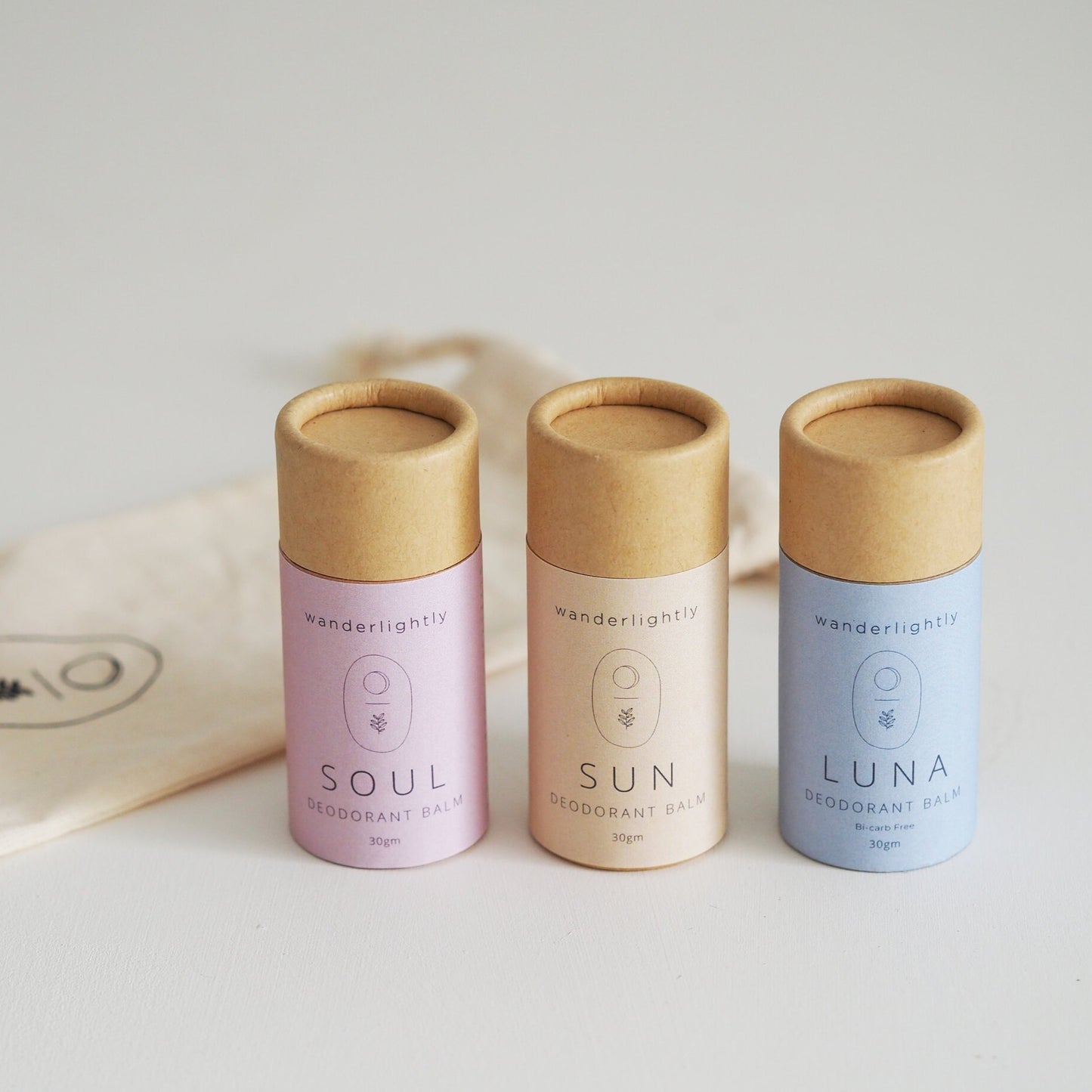 Vegan Deodorant Balm Trio - Banish
