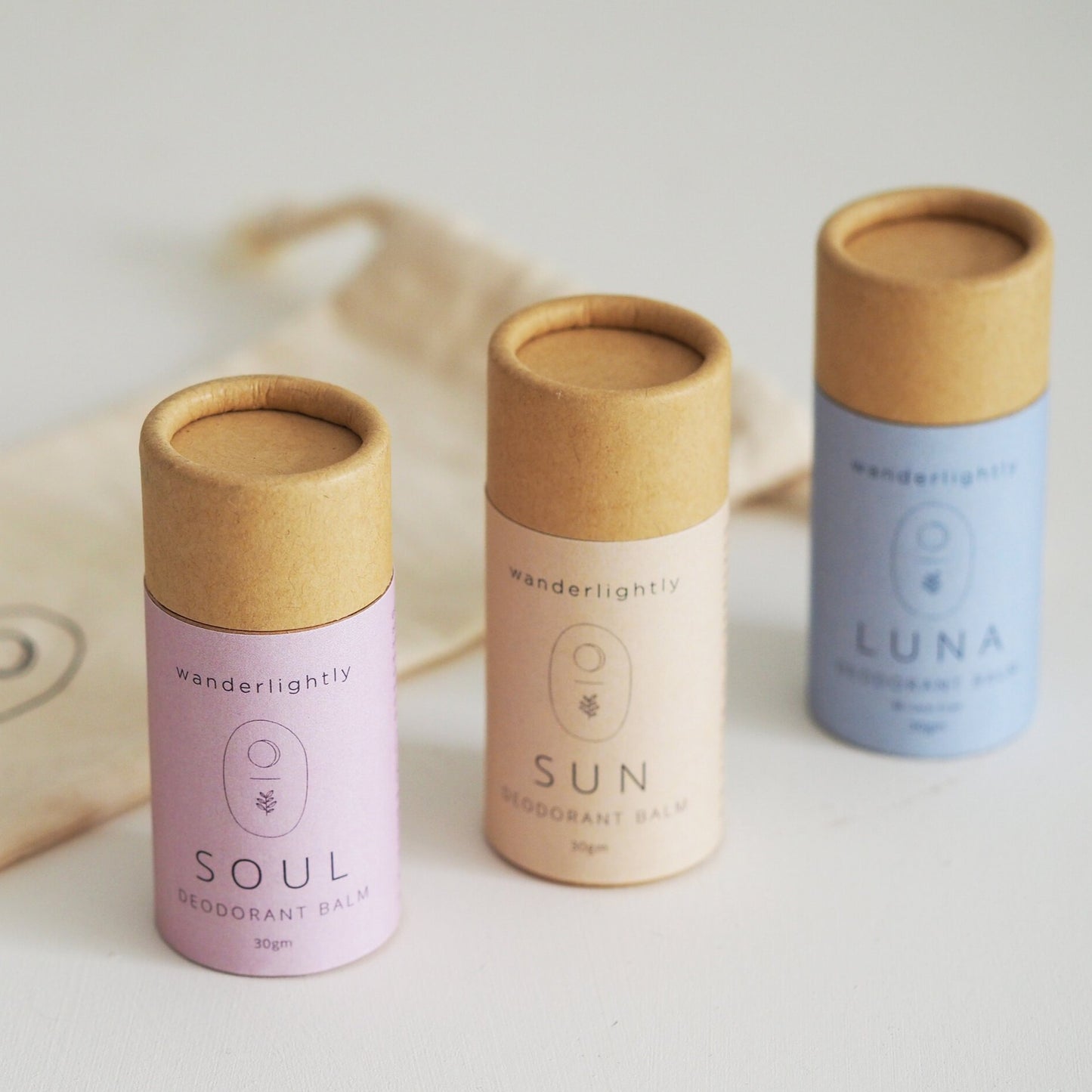 Vegan Deodorant Balm Trio - Banish