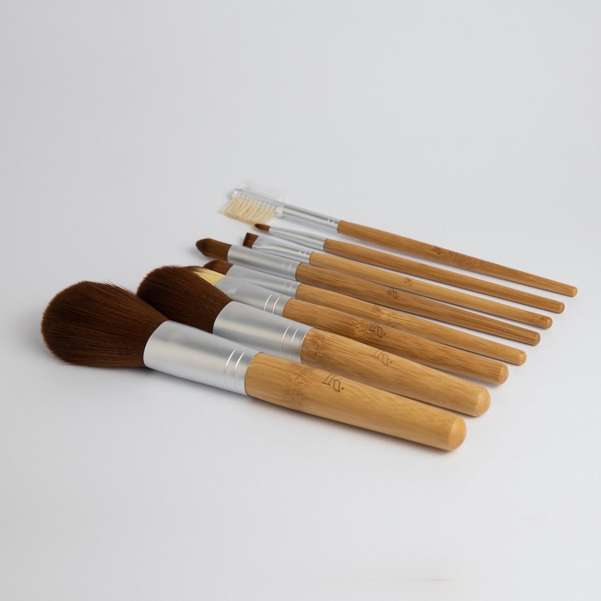 Bamboo Makeup Brush Set
