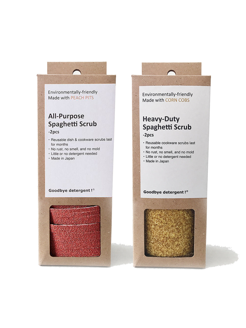 All Purpose & Heavy Duty Spaghetti Dish Scrubs
