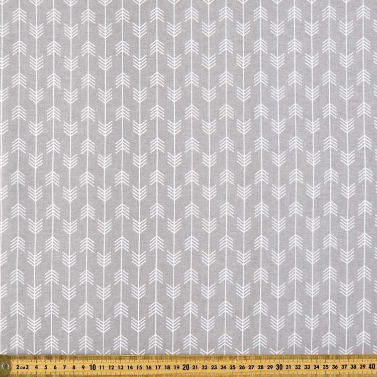 Unpaper Towels - Grey Arrow Flannel - Banish