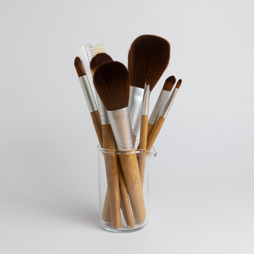 Bamboo Makeup Brush Set