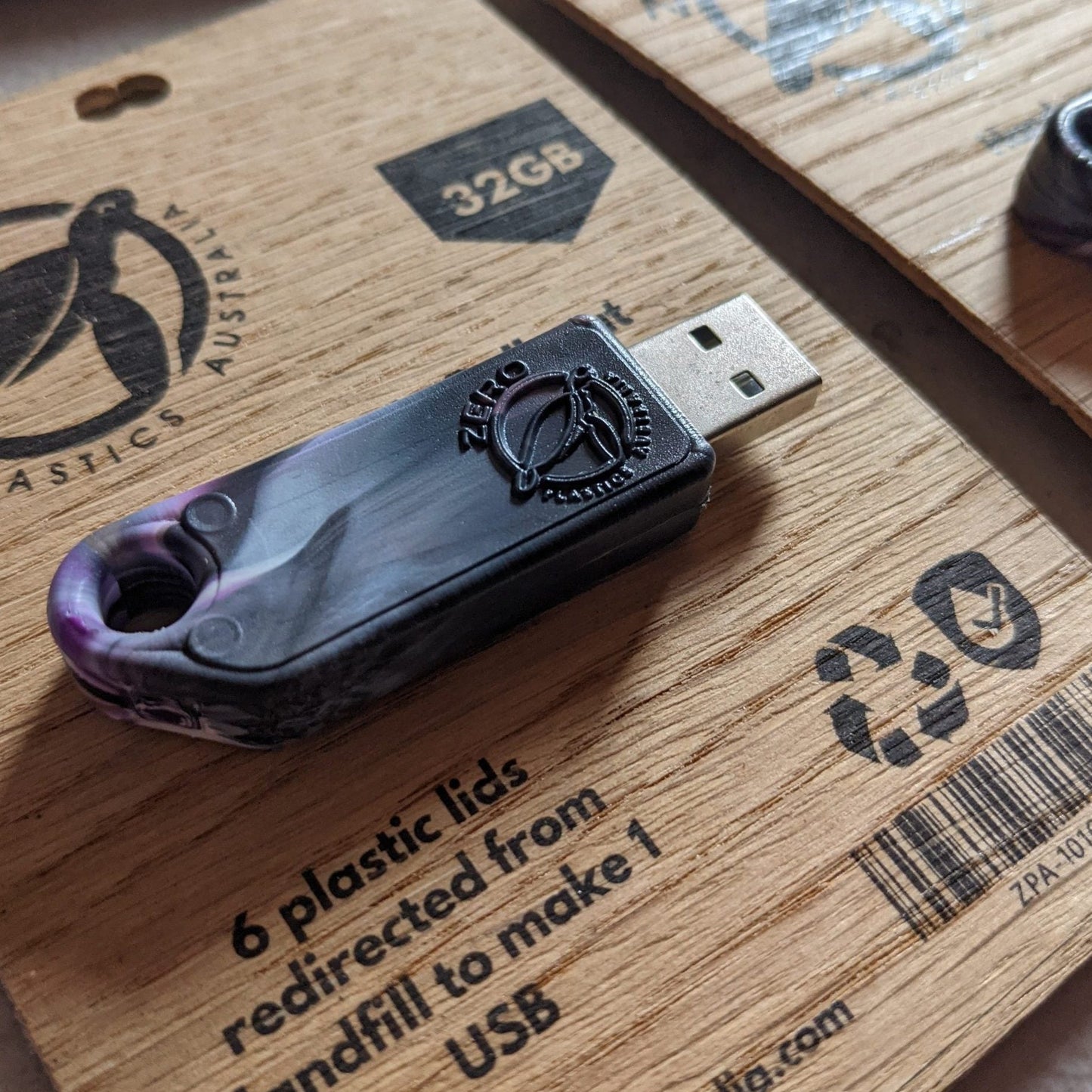 Recycled Plastic Flash Drive