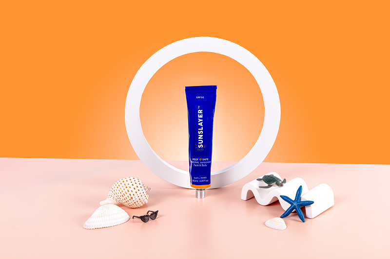SUNSLAYER SPF 50+ Natural Physical Sunscreen Reef Safe 100ML