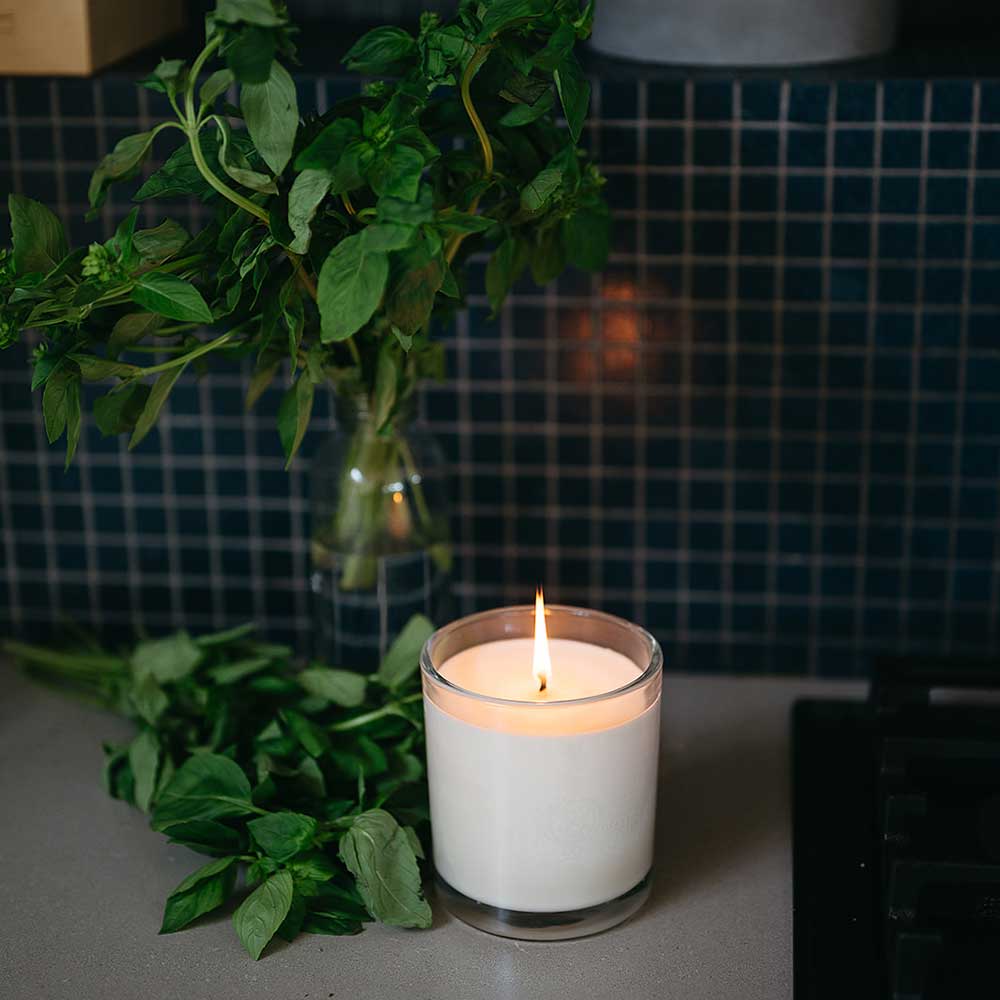Mandarin, Lime & Basil Soy Candle