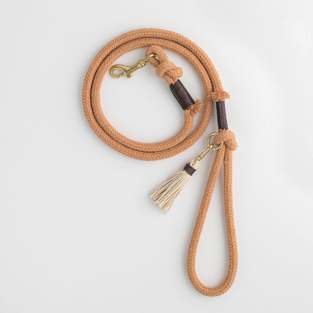 Organic Cotton Rope Dog Leashes