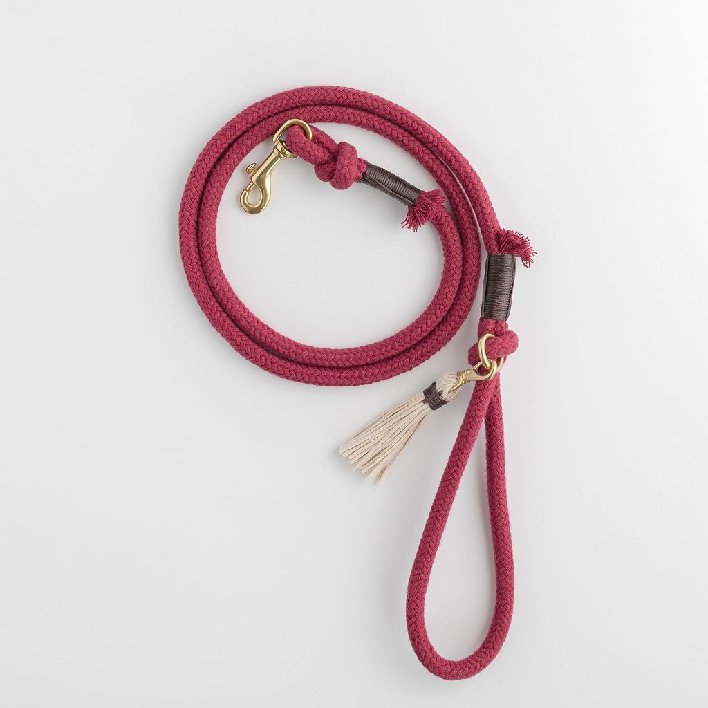 Organic Cotton Rope Dog Leashes