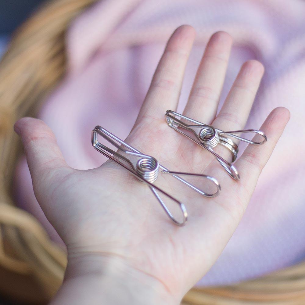 Twin Pack Stainless Steel Infinity Clothes Pegs?id=8347440676982