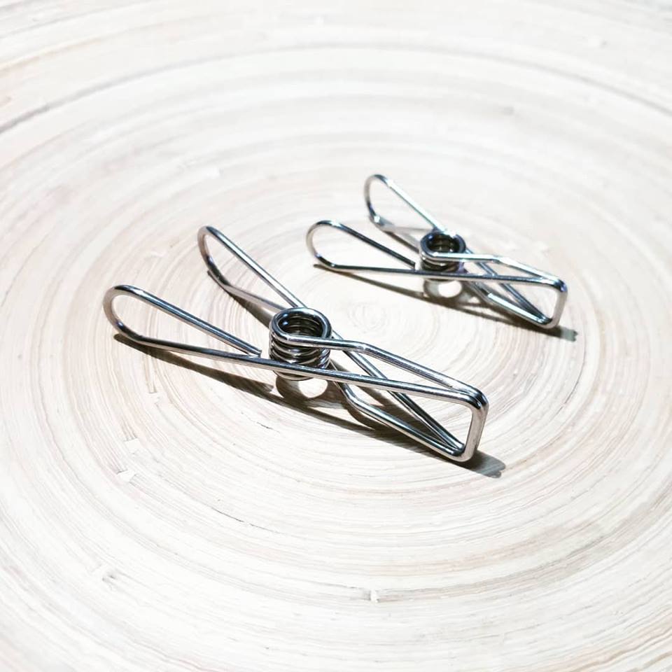 Stainless Steel Infinity Clothes Pegs Large Size - Banish