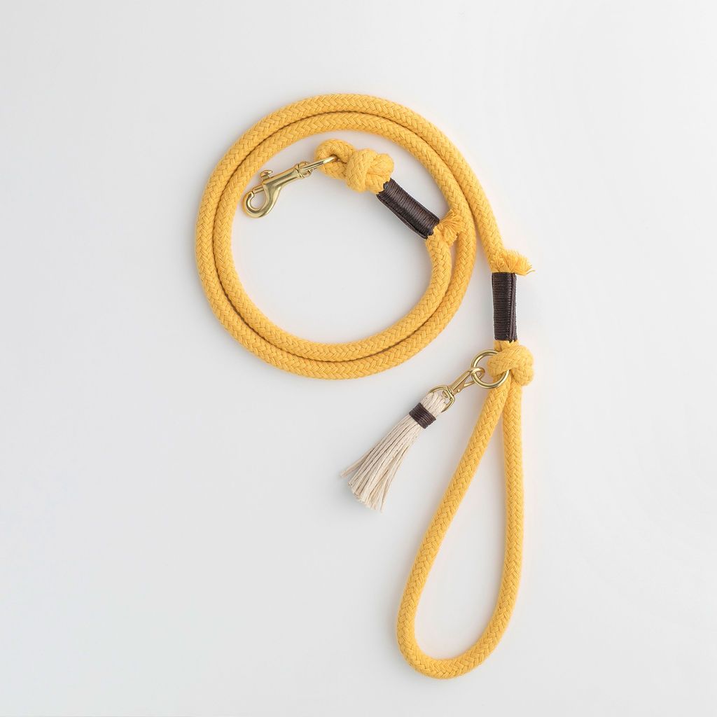 Organic Cotton Rope Dog Leashes