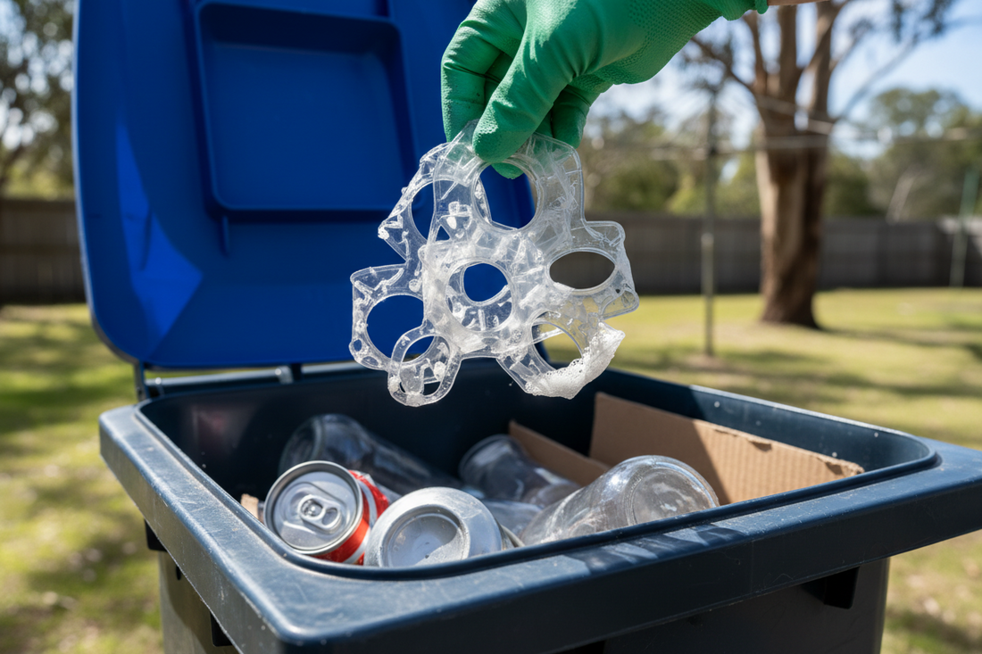 How to Recycle Plastic Beer Can Rings in Australia