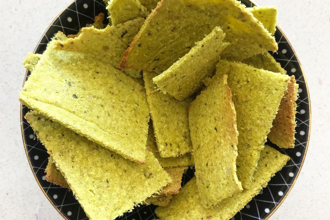 How to make crackers from juice pulp