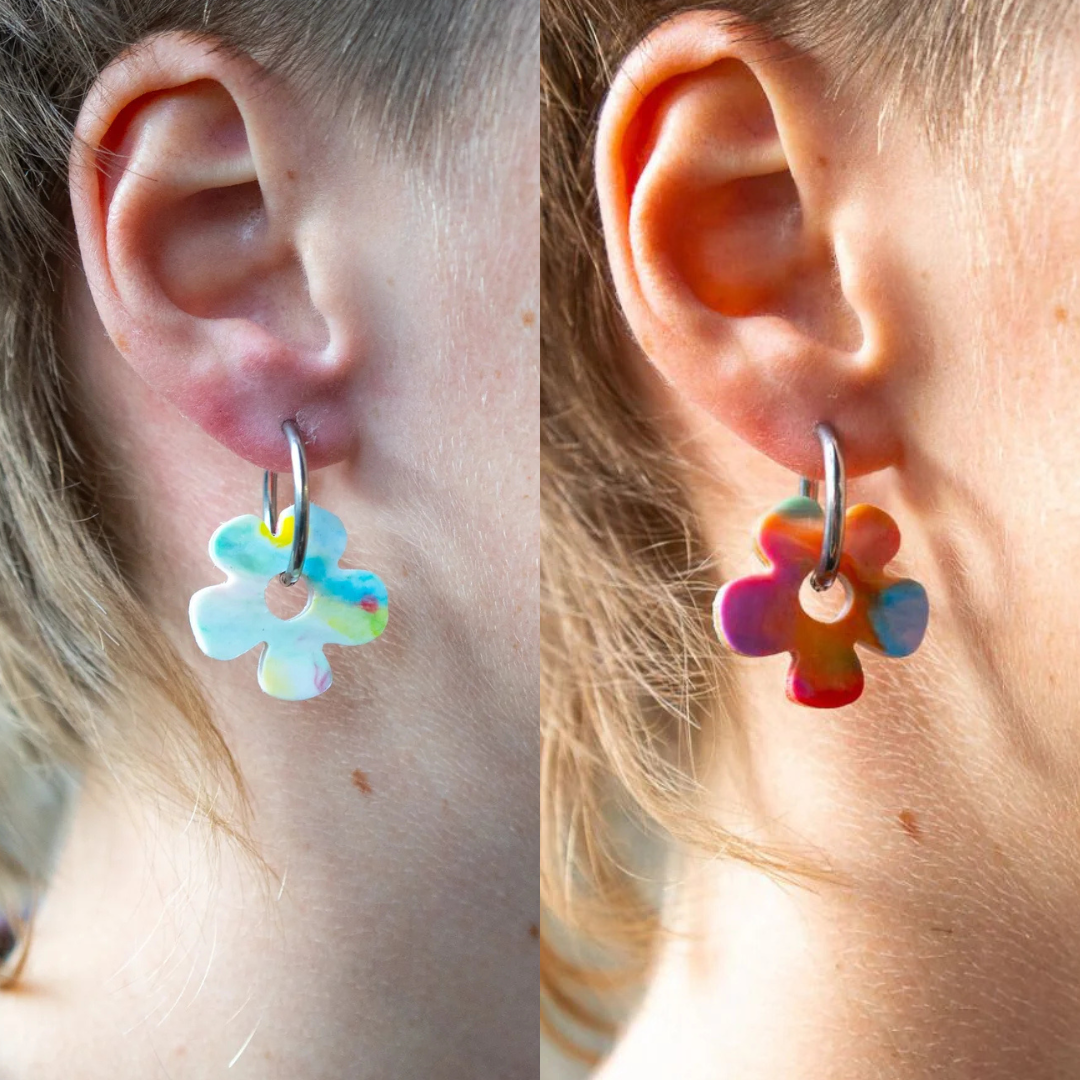 Daisy Earrings 2-Pack