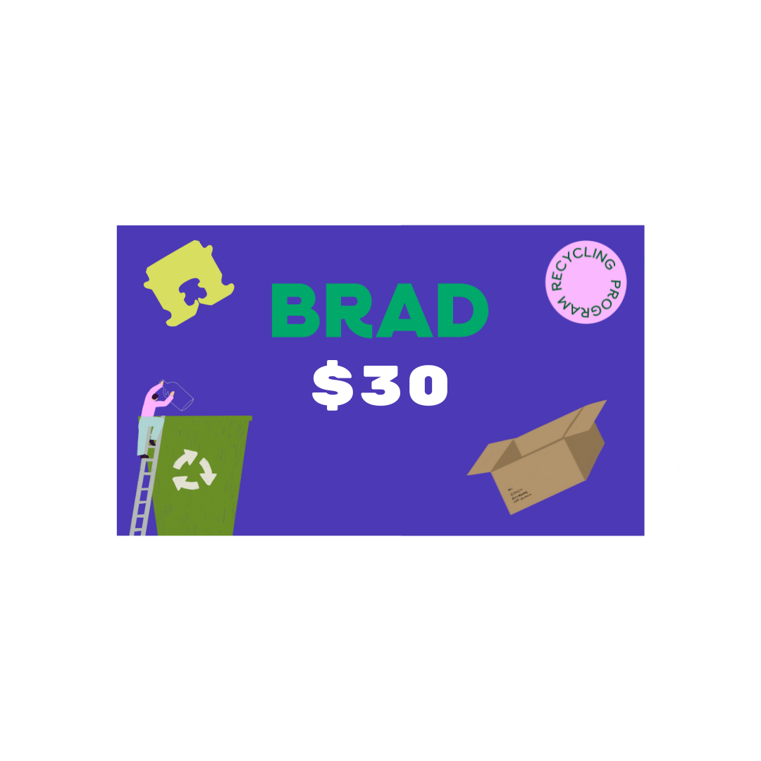 BRAD Recycling Gift Card