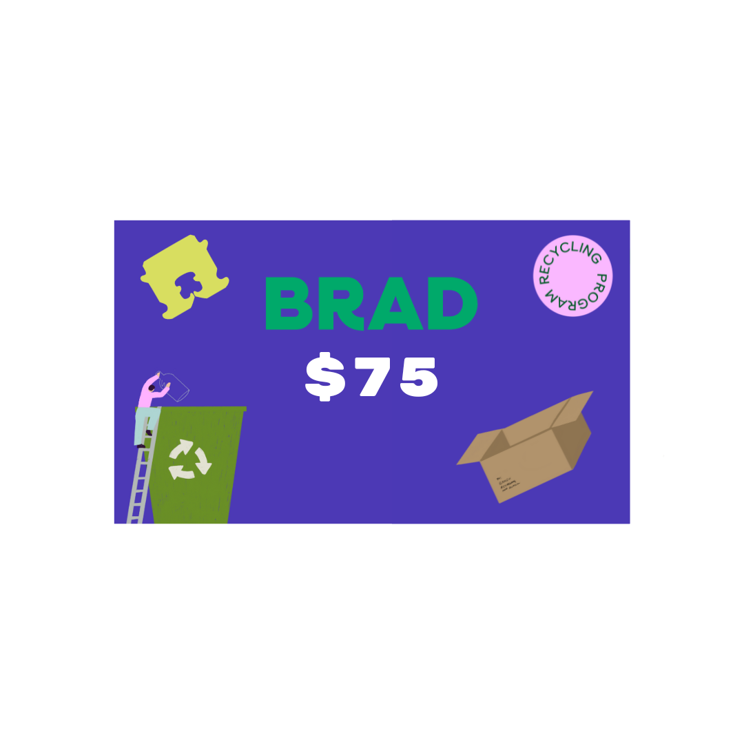 BRAD Recycling Gift Card