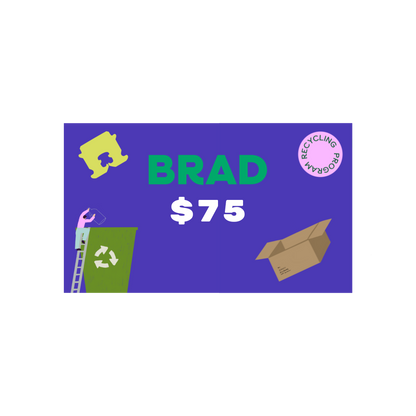 BRAD Recycling Gift Card