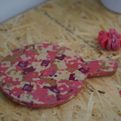 Round Paddle Board Made From Recycled Bread Tags