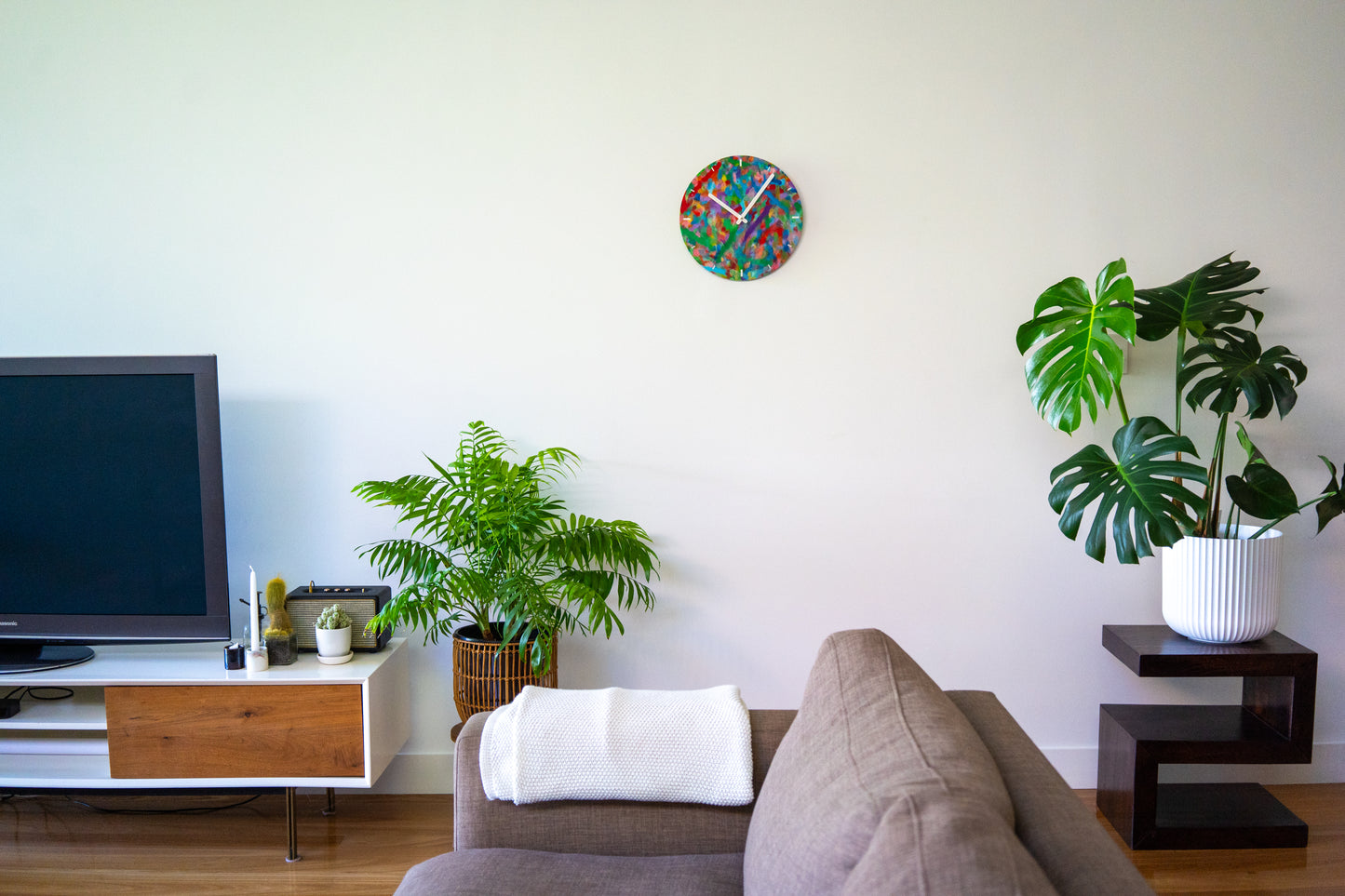 Limited Edition Recycled Plastic Wall Clock