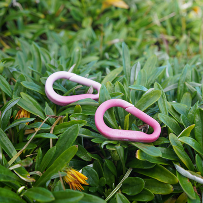Barbie Pink recycled plastic carabiner