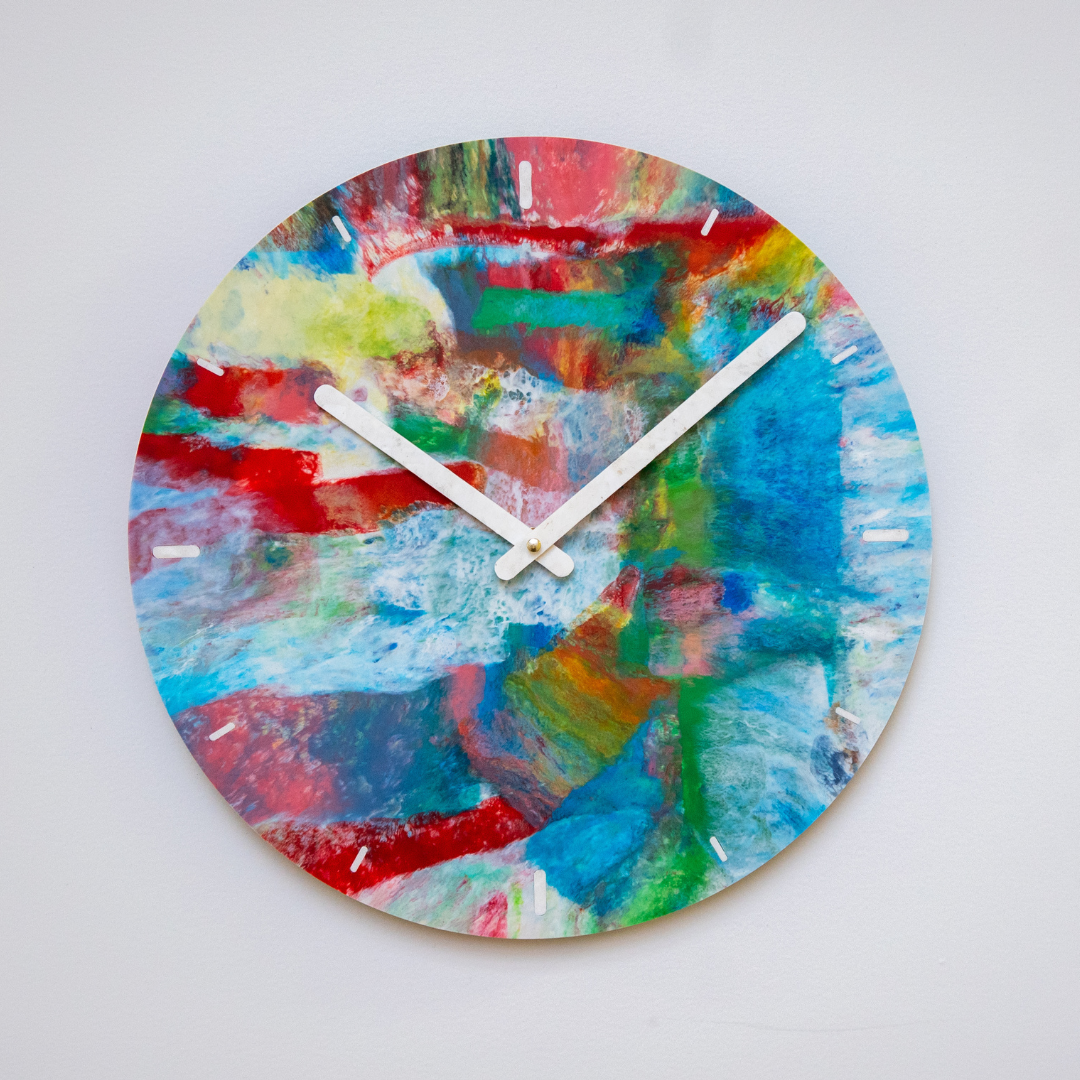 Limited Edition Recycled Plastic Wall Clock